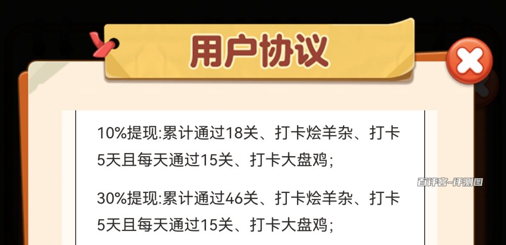 提现要求