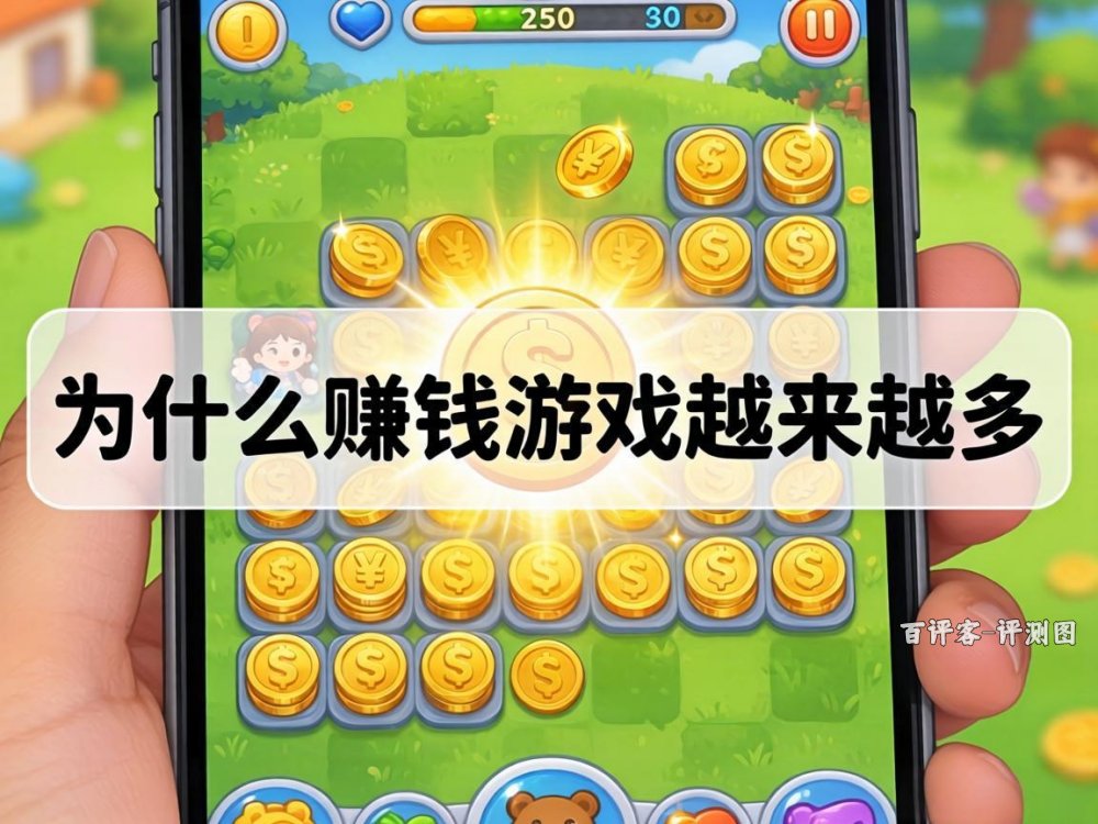 为什么赚钱游戏越来越多？行业背后的流量逻辑