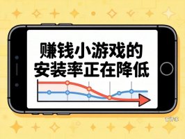 赚钱小游戏的安装率正在降低
