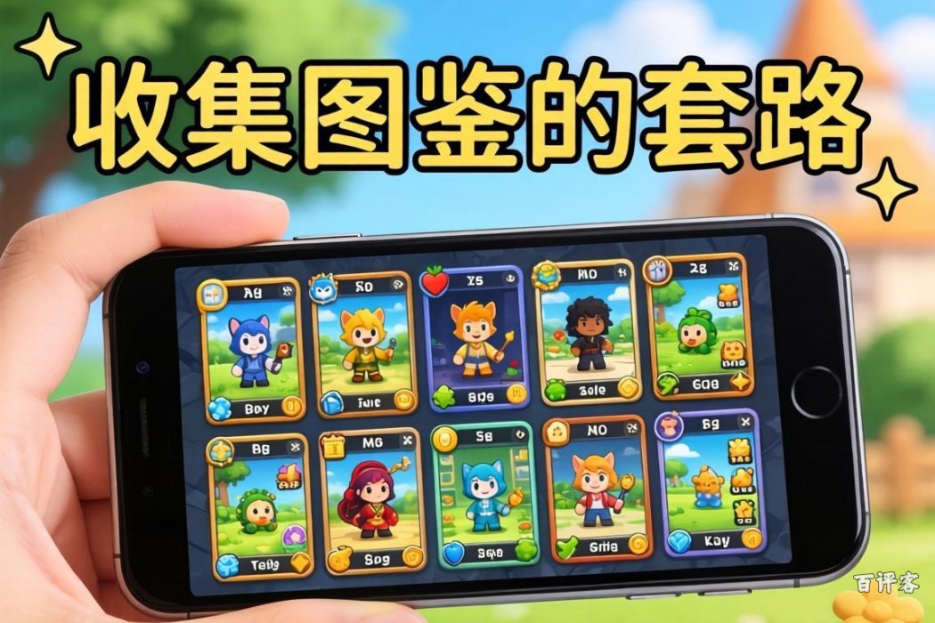 揭秘赚钱游戏的提现套路:收集图鉴,费劲集不齐