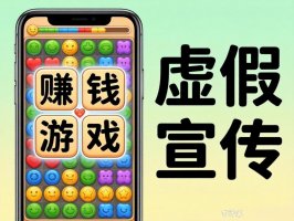 赚钱游戏为什么都喜欢做虚假宣传？